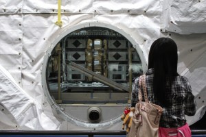 The interior of Endeavour was showcased through out the California Science Centre and gave an interesting insight to everything from the space kitchen to the space toilet!